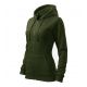 Women's Trendy Zipper Sweatshirt (Military)