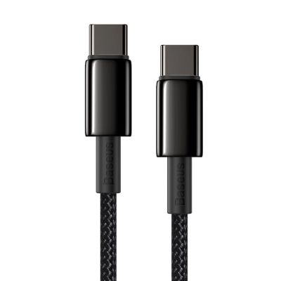 8. Baseus CATWJ-A01 USB-C - USB-C PD QC cable 100W 5A 480Mb/s 2m - black