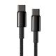 8. Baseus CATWJ-A01 USB-C - USB-C PD QC cable 100W 5A 480Mb/s 2m - black