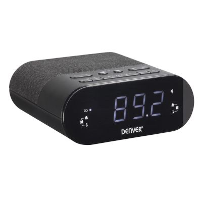8. Denver CRQ-107 Alarm Clock Digital Alarm Clock Black