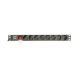 2. GEMBIRD 19" Rack Power Strip PDU EG-PDU-014-C14 1U, 10 A, 8 x SCHUKO, C14 Plug, 3 m Cable