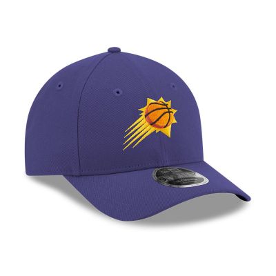 3. New Era 9FORTY Phoenix Suns NBA Team M-Crown Purple Snapback Cap - 60755473
