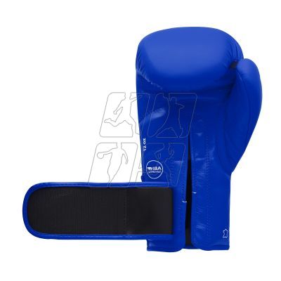 18. IBA approved adidas tournament boxing gloves blue