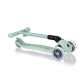 4. 3-wheel scooter Globber Foldable Lights ECOlogic Pistachio Jr 692-505