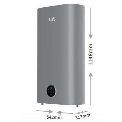 9. Electric boiler LIN LIFVD1SMGY 100L UNIVERSAL gray WiFi