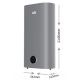 9. Electric boiler LIN LIFVD1SMGY 100L UNIVERSAL gray WiFi