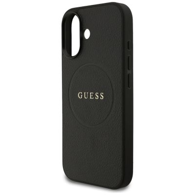 6. Guess Grained Ring MagSafe case for iPhone 17 - black