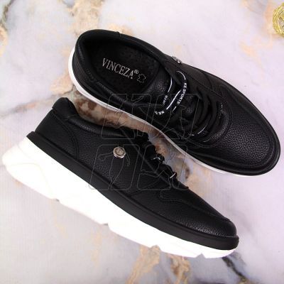 5. Black Vinceza W JAN131 platform sports shoes