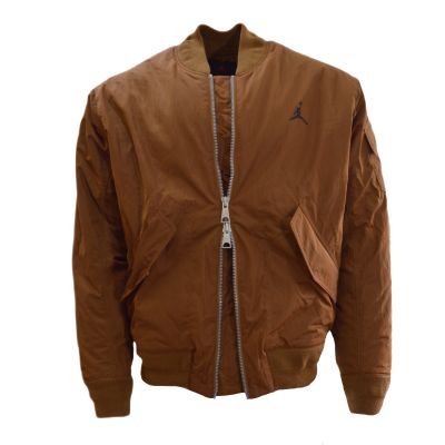 2. Air Jordan Essentials Renegade Men's Bomber Jacket Brown - FB7316-281
