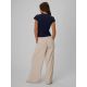 2. Women's wide leg trousers 4F 4FRSS26TTROF1970-12S