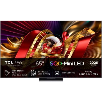 TCL C8L 65C8L TV 165.1 cm (65") 4K Ultra HD Smart TV Wi-Fi Black 6000 cd/m2