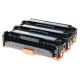 G&G Toner 3er Color Set for HP 125A /128A/131A C/M/Y