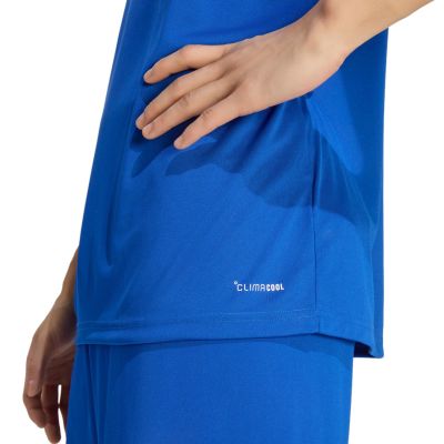 6. Men's adidas Entrada 26 Sleeveless Jersey Blue KB3931