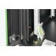 24. Digitus Unique 19" 12U 600x600 wall-mounted network cabinet, glass door, black, undivided, assembled, 100kg