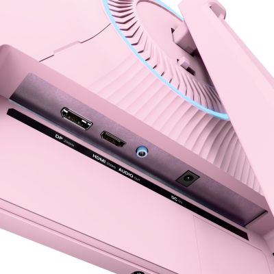 9. Arozzi Nova 24” Computer Monitor 60.5 cm (23.8") 1920 x 1080 px Full HD LED Pink
