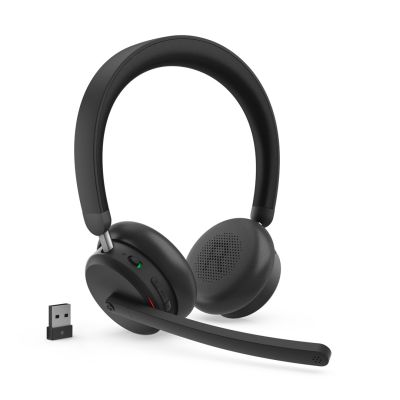 4. Lenovo ANC Headset 6550 Headset Wireless Headband Office/Call Center USB Type-C Bluetooth Black