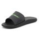 3. RIDER STEP SLIDE AD BLACK/GREEN 12265-AT243