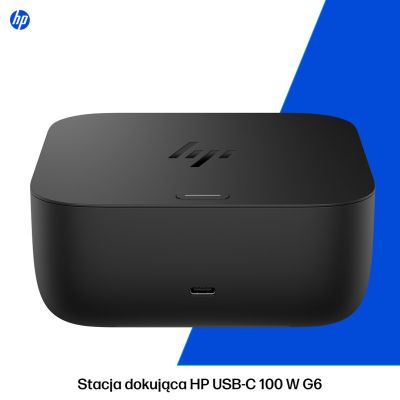21. HP USB-C Dock G6 100W Docking Station + Power Adapter Black 9X3V1UT#ABB