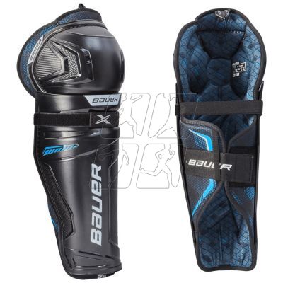 Bauer X Intermediate 1058545 hockey shin guards