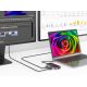 5. Conceptronic DONN14G Docking Station Wired USB 3.2 Gen 1 (3.1 Gen 1) Type-C Gray