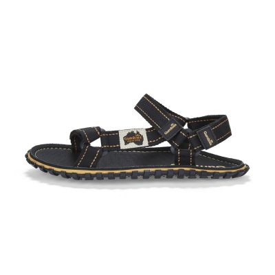 10. Gumbies Tracker Sandals Unisex Black M GU-SATRA001