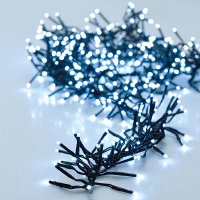 CHRISTMAS TREE LIGHTS LIGHT CHAIN 3000 LED TIMER COOL WHITE