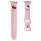 3. Hello Kitty Silicone Kitty Head strap for Apple Watch 38/40/41mm - pink