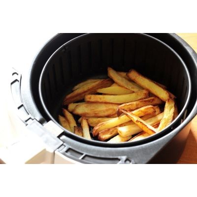 8. Blaupunkt AFD-601 fat-free fryer (4 l; 2.5 kg; 1500W; white)