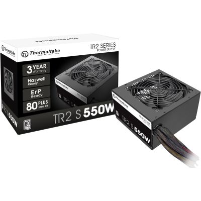 10. Thermaltake TR2 S 550W Power Supply Module 20+4 pin ATX ATX Black