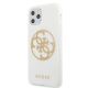 2. Guess GUHCN65TPUWHGLG iPhone 11 Pro Max white/white hard case Glitter 4G Circle Logo