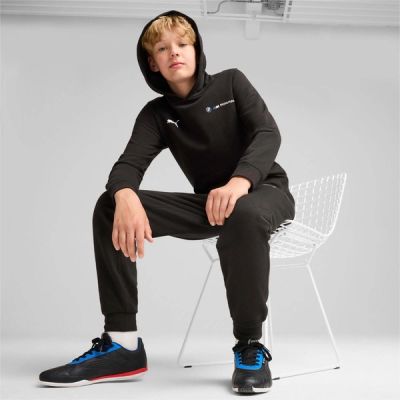 4. Puma BMW MMS Kids Kangaroo Hoodie Black