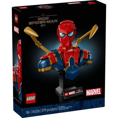 10. LEGO Marvel Super Heroes 76326 Iron Spider-Man Bust