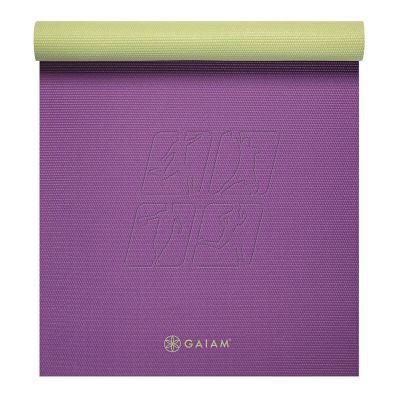 4. Double-sided Yoga Mat Gaiam Grape Cluster 4mm 62518