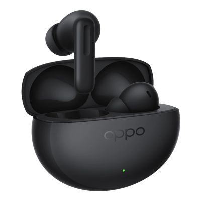 Oppo Enco Air5 Pro In-Ear Wireless Headphones with Hi-Res Audio with ANC and AI Translation - Black