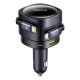 2. Baseus Enjoyment Max 90W Car Charger 2x USB-C + USB-C and Lightning Cable - Black