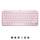 6. LOGITECH MX Keys Mini 920-010500 Pink Wireless Keyboard