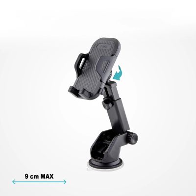 5. SBS TEHWSUPWIND smartphone holder telescopic with suction cup - black