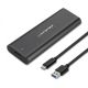 QOLTEC M.2 SATA SSD CASE | NGFF | USB TYPE C
