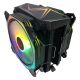 2. RAMPAGE OCTAGON C60 CPU Cooler LGA 1700/AM5 1800 RPM 2 × 120 mm ARGB Fans