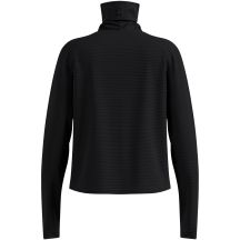 Women's Odlo ESSENTIAL THERMAL Mid Layer with Stand-Up Collar, Black