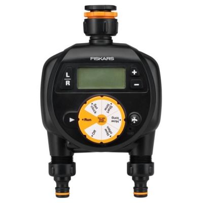 10. Fiskars 1054792 Black Electronic Irrigation Controller