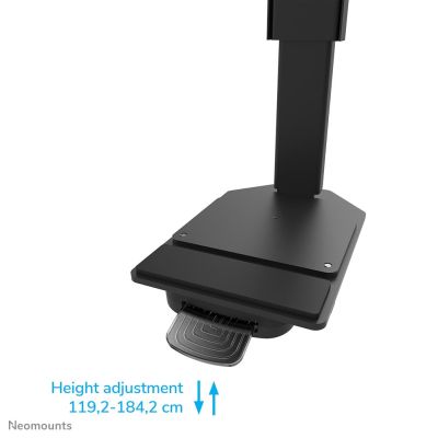 12. Neomounts FL55-975BL1 Media Stand Black Flat Panel Media Card/Media Cart