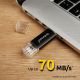 6. Intenso Twist Line USB Flash Drive 128GB USB Type-A / USB Type-C 3.2 Gen 1 (3.1 Gen 1) Anthracite