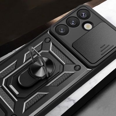 6. Hybrid Armor Camshield Case for Sasung Galaxy S26 - Black