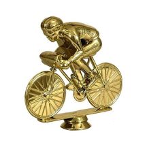 Plastic figurine bicycle - cyclist - F482/G F08/G