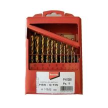 TITANIUM HSS-G TIN DRILL SET 19 pcs 1-10 mm