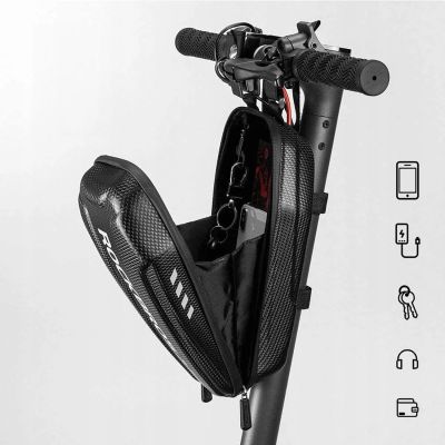 10. Rockbros B62 Bike Bag for Handlebar or Frame 2L - Black