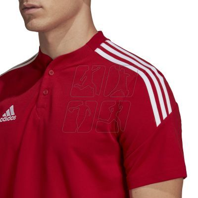 3. Adidas Condivo 22 M H44107 polo shirt