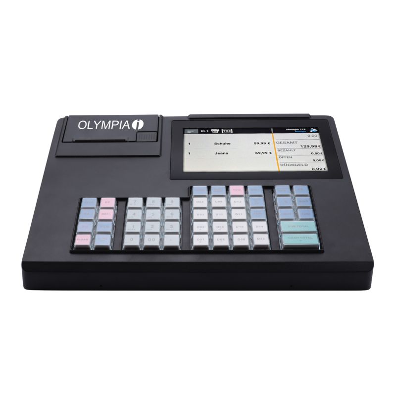 3. Olympia K200 cash register direct thermal 10000 plus LED