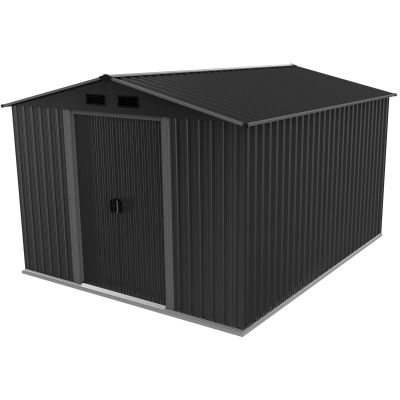 12. METAL GARDEN TOOL HOUSE 312X257X202CM